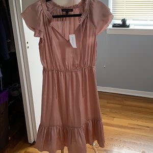 Banana Republic Pink silky dress